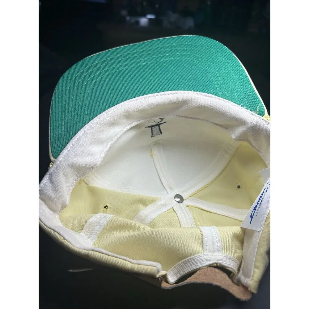 Belvedere Illinois Adjustable Hat Yellow‎ Top-Hat Excellent Condition LN